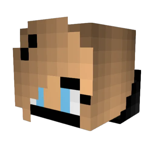 XxSven_RZRxX Minecraft avatar head, 3D render
