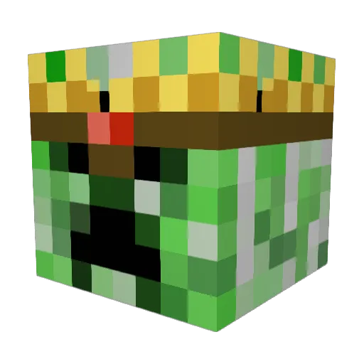XxTaco_Supreme Minecraft avatar head, 3D render