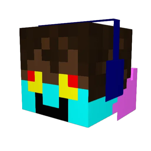XxTimIzzda_xX Minecraft avatar head, 3D render