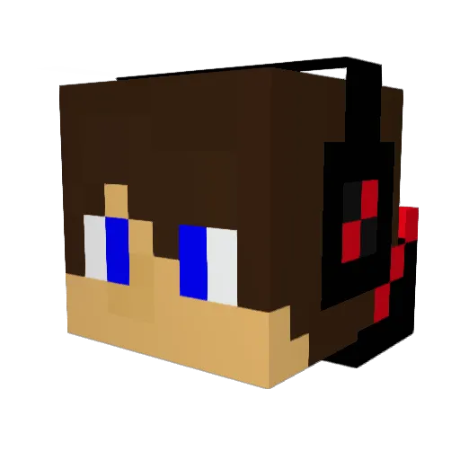 XxTorgexX Minecraft avatar head, 3D render