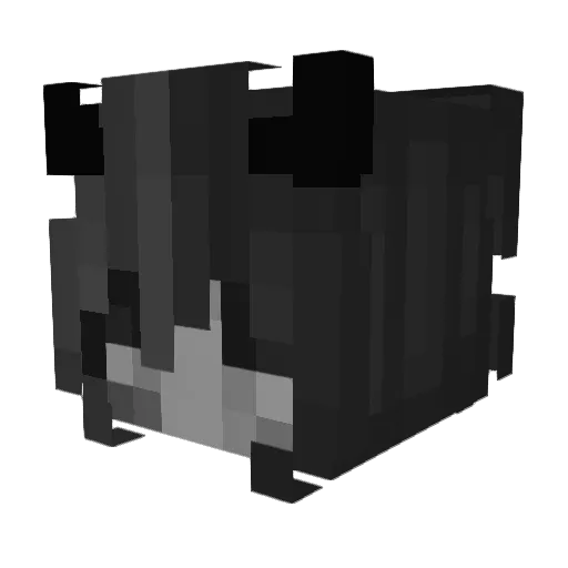 XxX_XxX Minecraft avatar head, 3D render