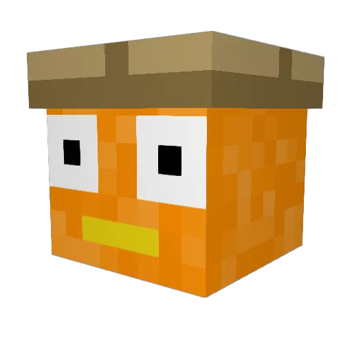 XxX_ytube_XxX Minecraft avatar head, 3D render