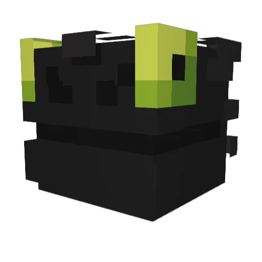 XxYEDMAExX Minecraft avatar head, 3D render