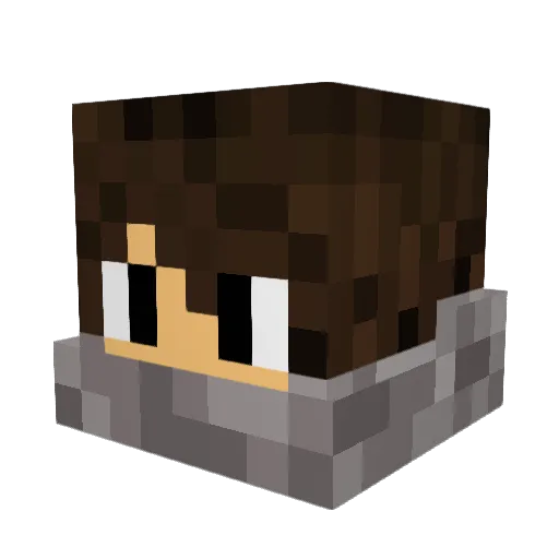 XxYoungthuggaxX Minecraft avatar head, 3D render