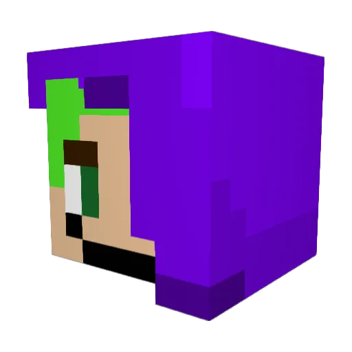 XxZaylienxX Minecraft avatar head, 3D render