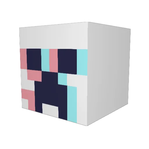 Xx_Blazedingo_xX Minecraft avatar head, 3D render
