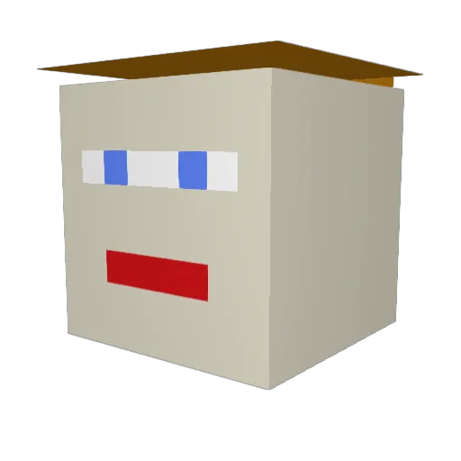 Xx_Cooper2723_xX Minecraft avatar head, 3D render