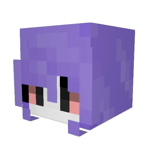Xx_FREEaky_xX Minecraft avatar head, 3D render