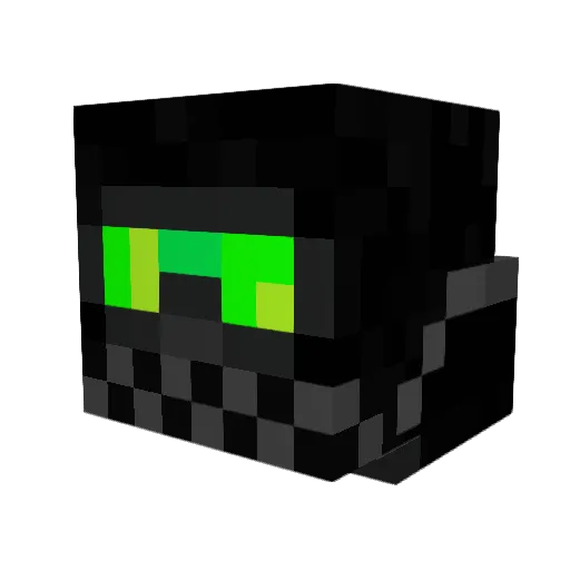 Xx_FearMe_xX Minecraft avatar head, 3D render
