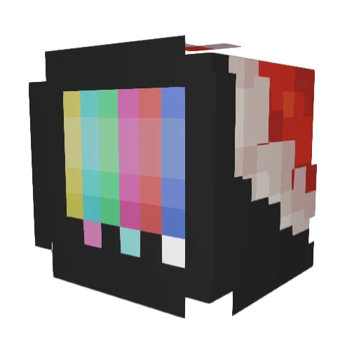 Xx_Garnet_xX Minecraft avatar head, 3D render