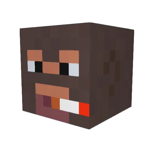 Xx_Goliath_xX Minecraft avatar head, 3D render
