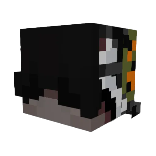 Xx_Gracjan_xX Minecraft avatar head, 3D render