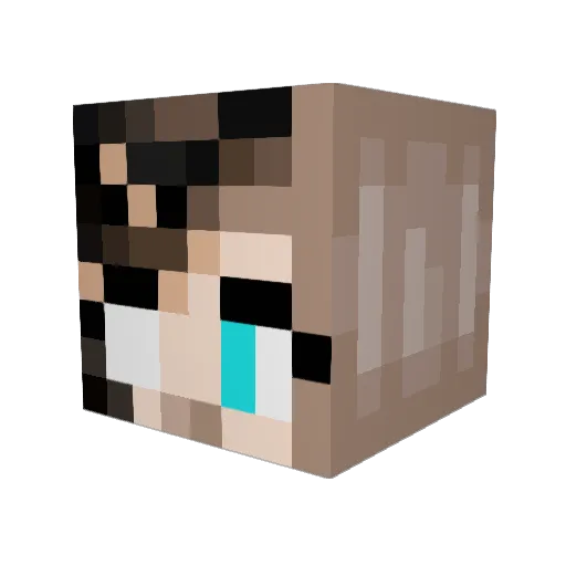 Xx_Hishen_xX Minecraft avatar head, 3D render