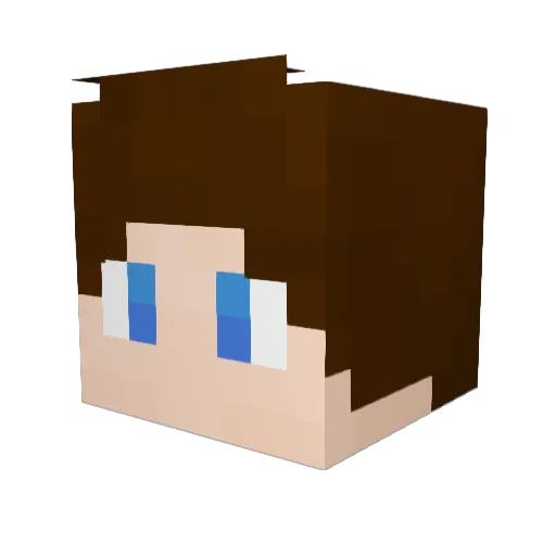 Xx_Jbm_xX Minecraft avatar head, 3D render