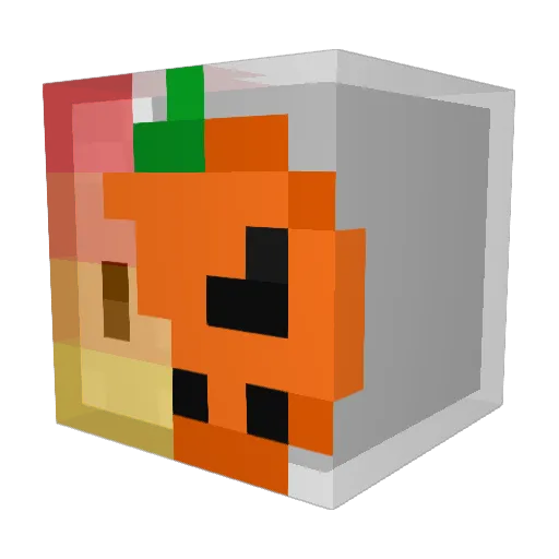 Xx_Julitscka_xX Minecraft avatar head, 3D render