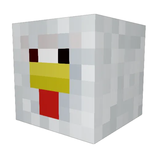 Xx_MeinVogel_xX Minecraft avatar head, 3D render