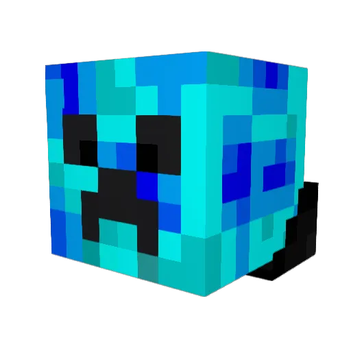 Xx_PvP_Slayer_xX Minecraft avatar head, 3D render