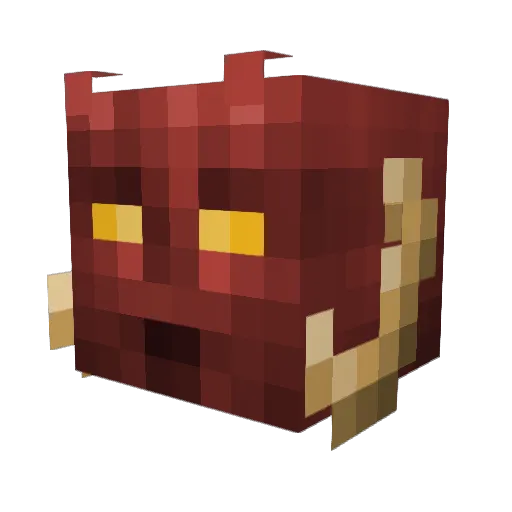 Xx_Satin_xX Minecraft avatar head, 3D render