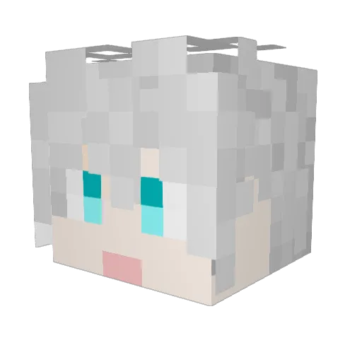 Xx__RedSoap__xX Minecraft avatar head, 3D render