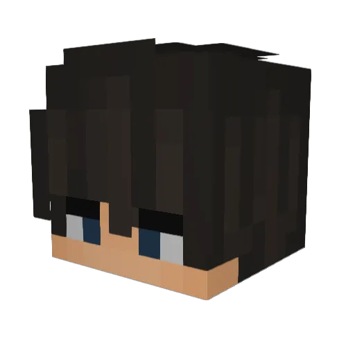 Xx_azex_xX Minecraft avatar head, 3D render