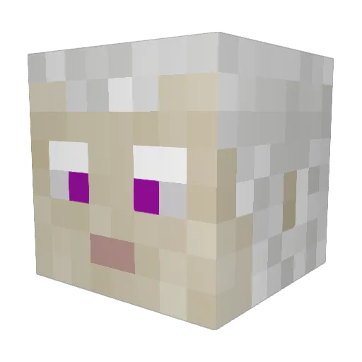 Xx_gamemaster_xX Minecraft avatar head, 3D render