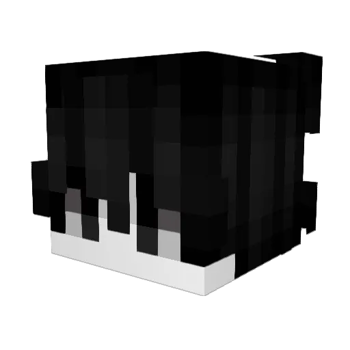 Xx_makell_xX Minecraft avatar head, 3D render