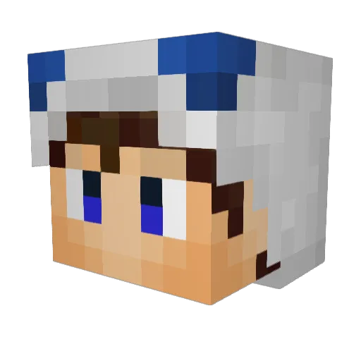 Xx_sultanHD Minecraft avatar head, 3D render