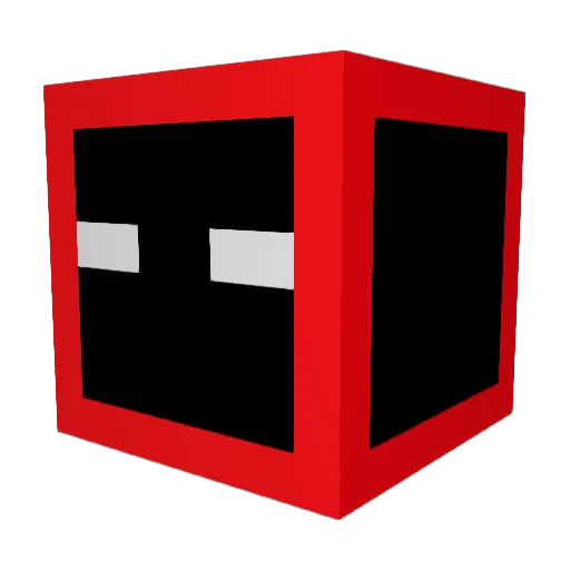 XxbluezaperxX Minecraft avatar head, 3D render