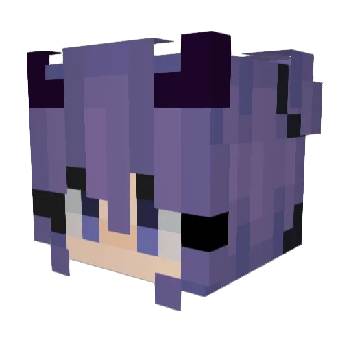 XxcutepenguinxX Minecraft avatar head, 3D render