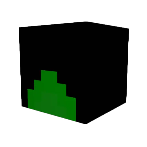 XxgigixX_16 Minecraft avatar head, 3D render