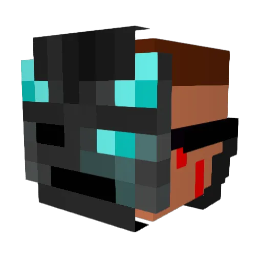 XxhexikxX Minecraft avatar head, 3D render