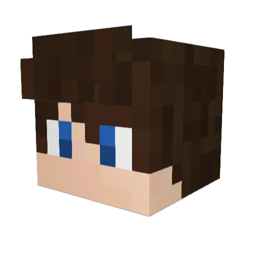 XximpostaaXx Minecraft avatar head, 3D render