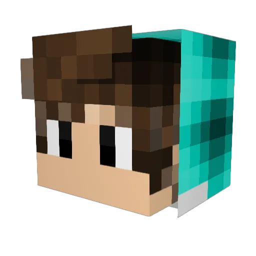 XxlRogerlxX Minecraft avatar head, 3D render