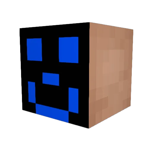 XxneonXx312 Minecraft avatar head, 3D render