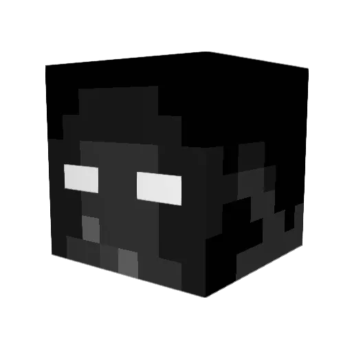 XxunconsciencexX Minecraft avatar head, 3D render