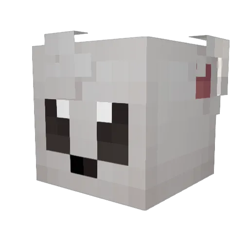 XxxDeIta8 Minecraft avatar head, 3D render
