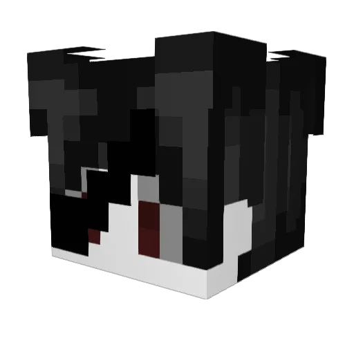 XyIazin Minecraft avatar head, 3D render