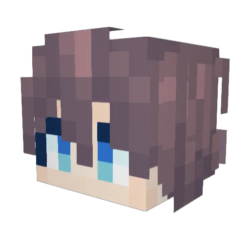 XyNova24 Minecraft avatar head, 3D render