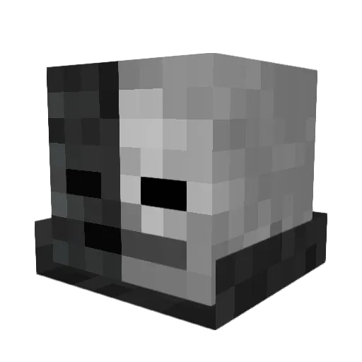 Xyike Minecraft avatar head, 3D render