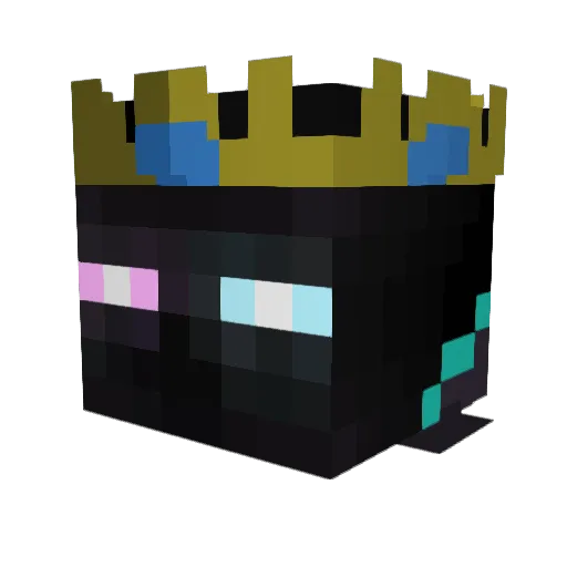 Xyilos Minecraft avatar head, 3D render