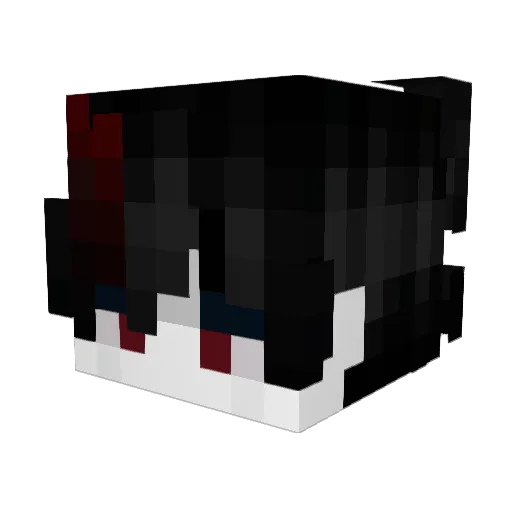 Xylarinthorix Minecraft avatar head, 3D render