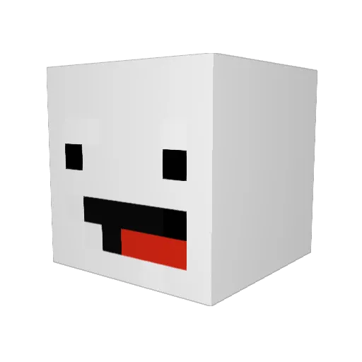 Xyleath Minecraft avatar head, 3D render