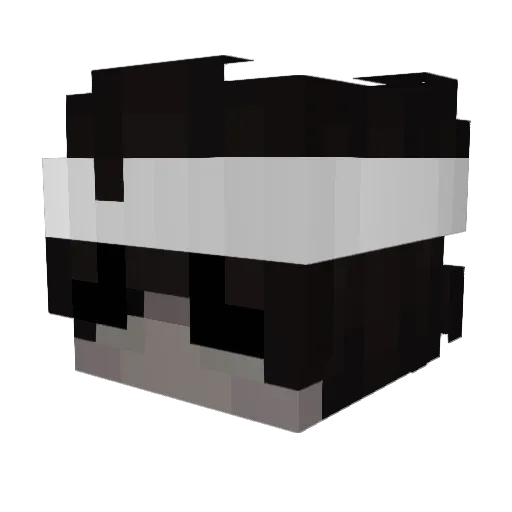 Xyleen_ Minecraft avatar head, 3D render