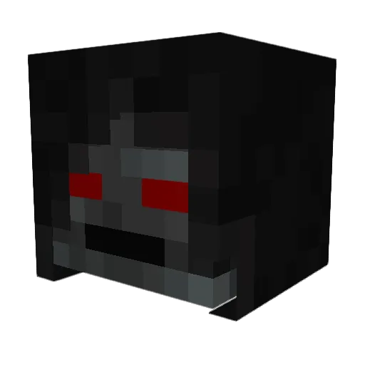 Xyphou Minecraft avatar head, 3D render