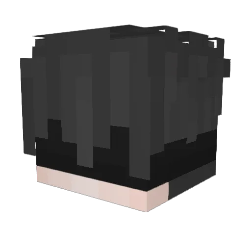 Xyrisa Minecraft avatar head, 3D render