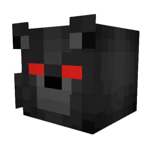 Xyrlo Minecraft avatar head, 3D render