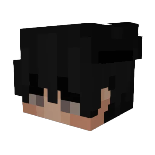 XytereX Minecraft avatar head, 3D render