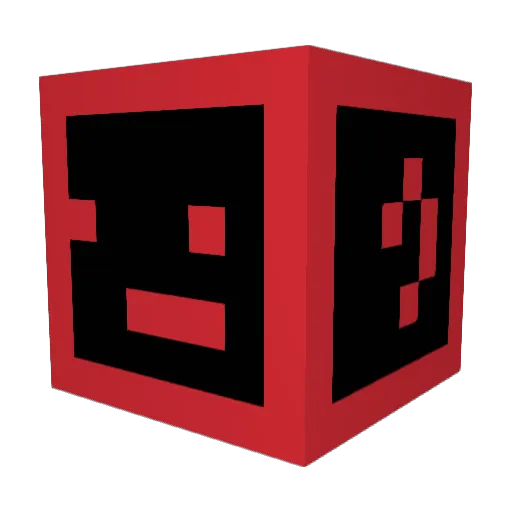 Xyud Minecraft avatar head, 3D render