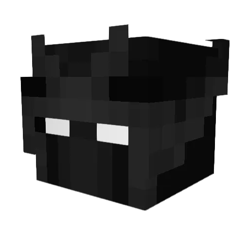 Xyxrnos Minecraft avatar head, 3D render