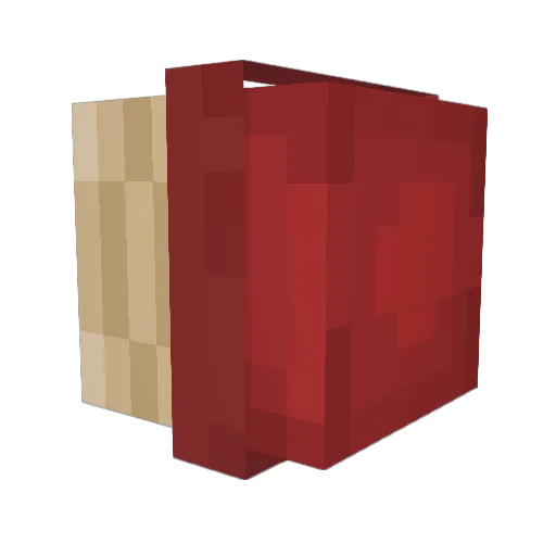 Xzvin Minecraft avatar head, 3D render